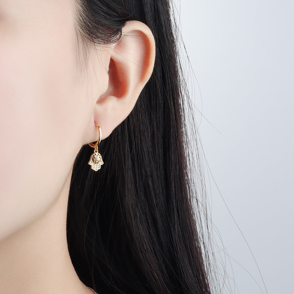 Leyla Ohrringe 925 Sterling Silber